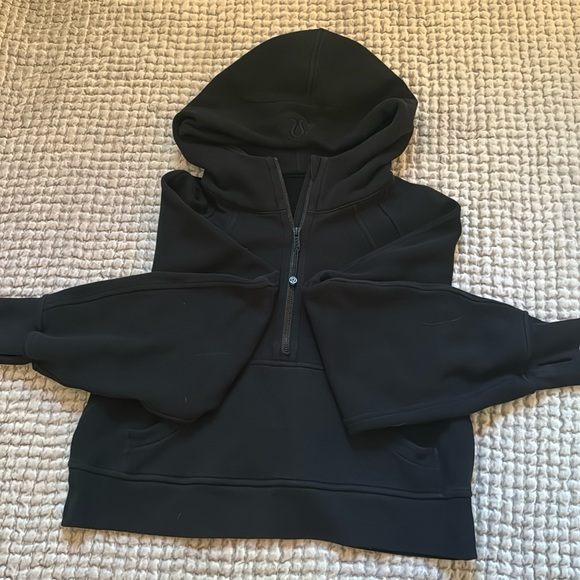 lululemon athletica Jackets & Blazers - lululemon scuba hooded, black, xs/s,